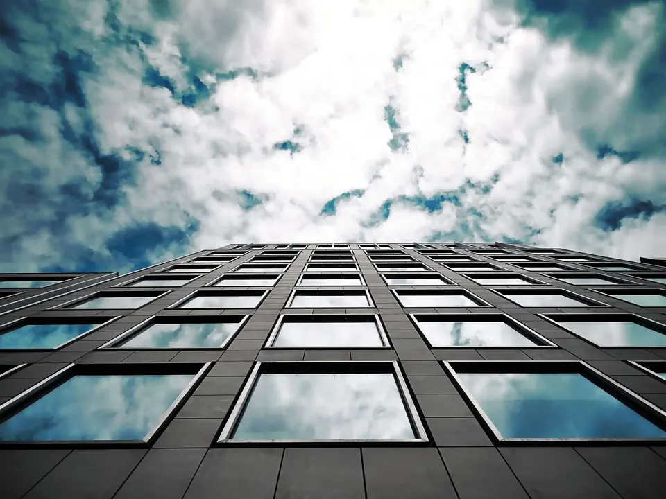 Serramenti di un edificio moderno