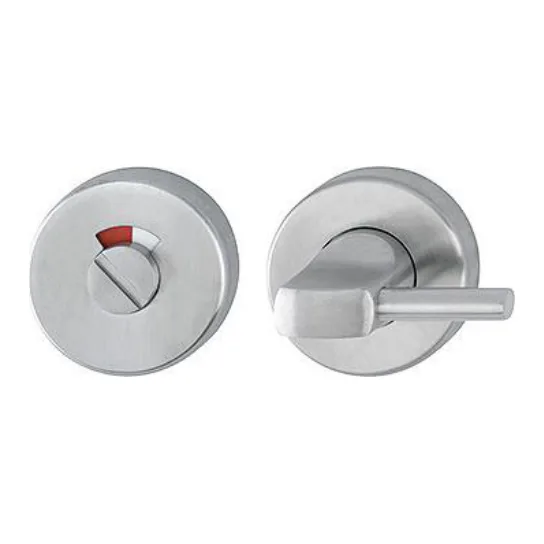 Bocchette WC HOPPE EX42S con nottolino e indicatore libero/occupato – inox F69