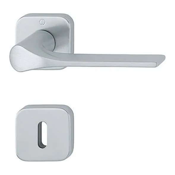 Guarnitura maniglia HOPPE Firenze M1240/870K/870KS – ottone cromo satinato Resista