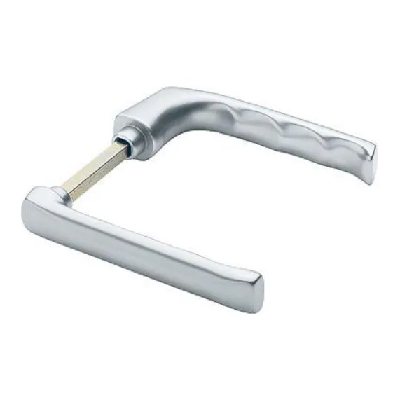 Coppia maniglie HOPPE London 113KH/113 per porte a profilo – alluminio F1