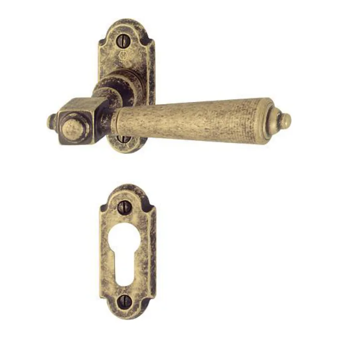 Guarnitura maniglia HOPPE Singapore M172/36-2/36S-2 – ottone bronzato antico F55