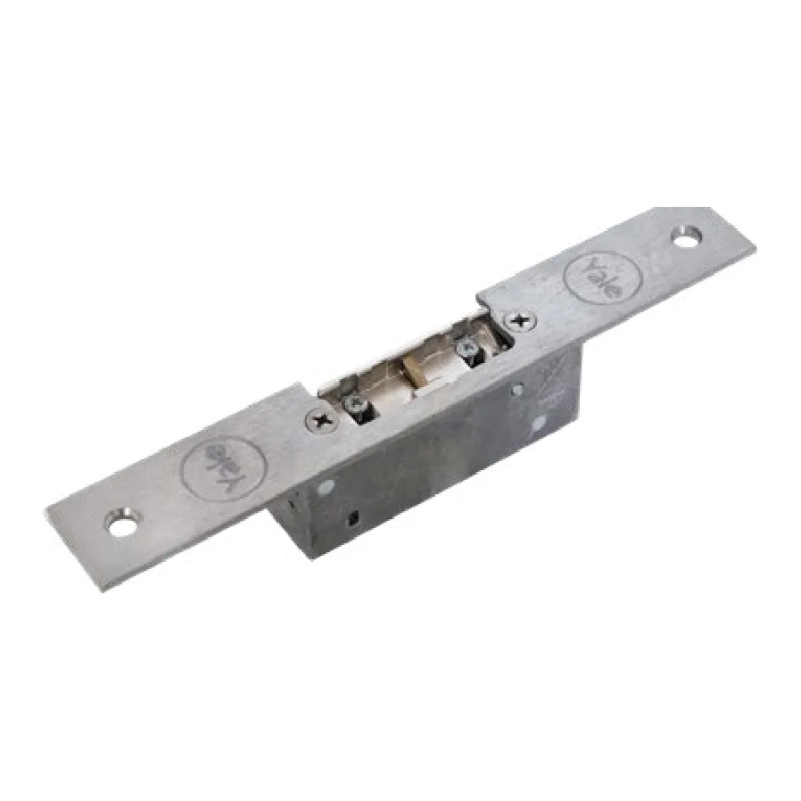 Incontro elettrico da infilare Yale serie 16000 – frontale piatto, 6/12 V AC-DC