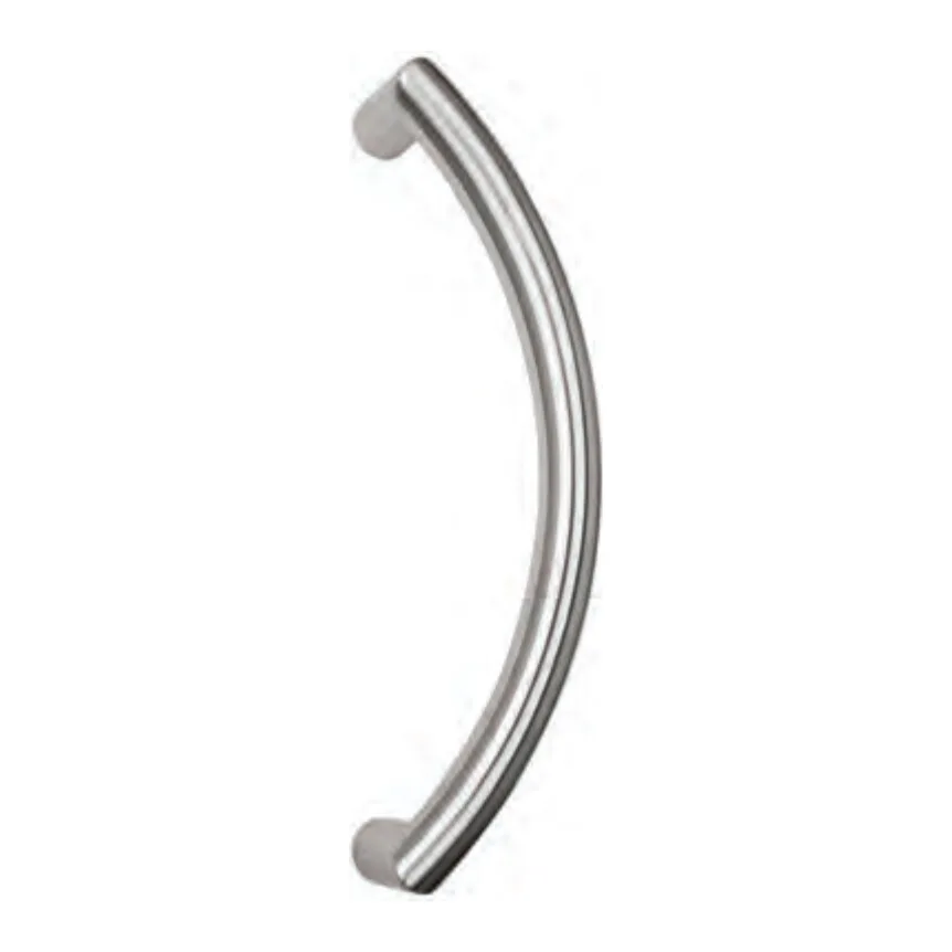 Maniglione sagomato Master Italy inox AISI 316L – art. 5094.1, interasse 350 mm