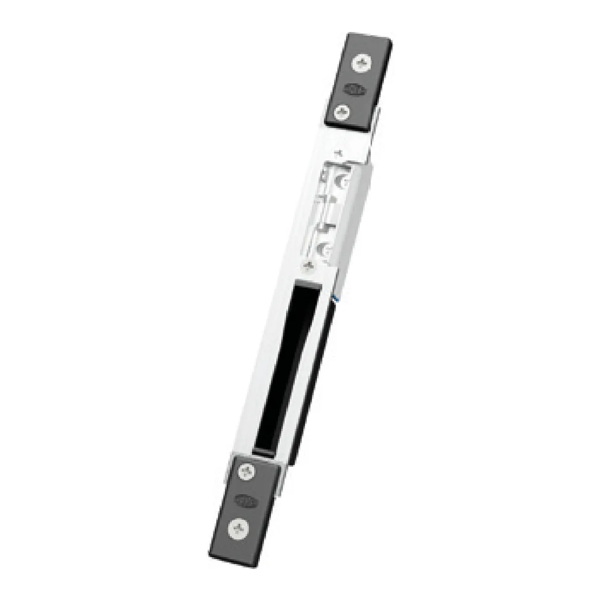 Incontro elettrico OMEC piastra inox 240 mm – 02346XEL60, 6-14 V, fermo a giorno