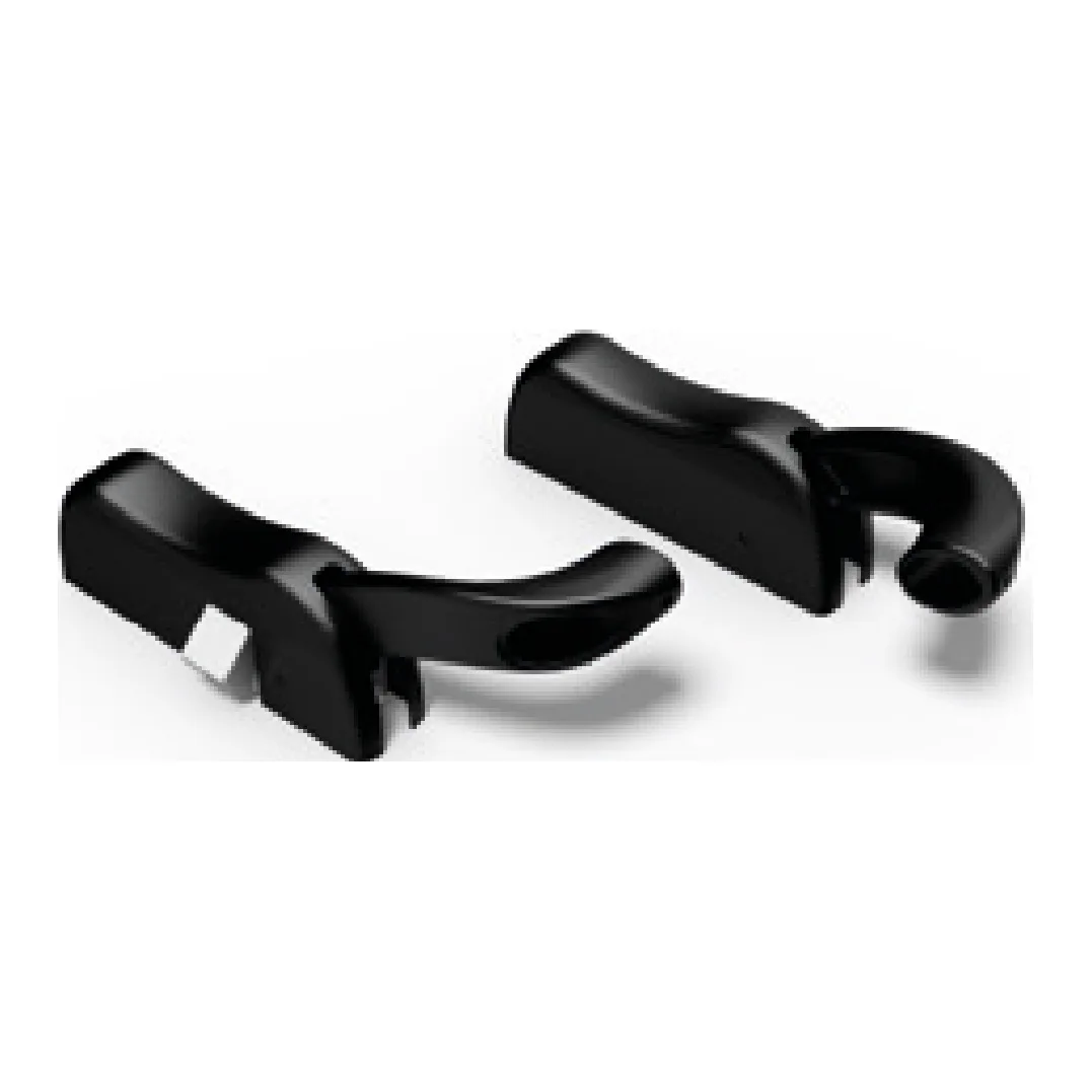 Maniglione antipanico OMEC triplice modulare 6213 nero RAL 9005 – gruppo comando, barra esclusa