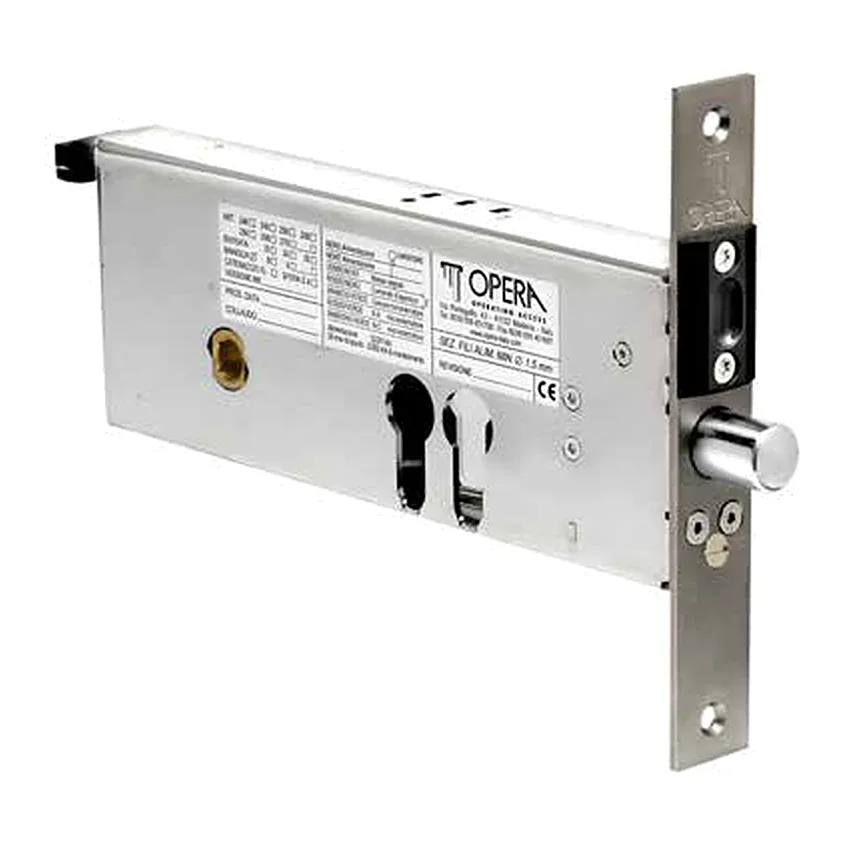 Elettropistone orizzontale Opera Classica 27608 – aperto senza corrente, quadro 8 mm
