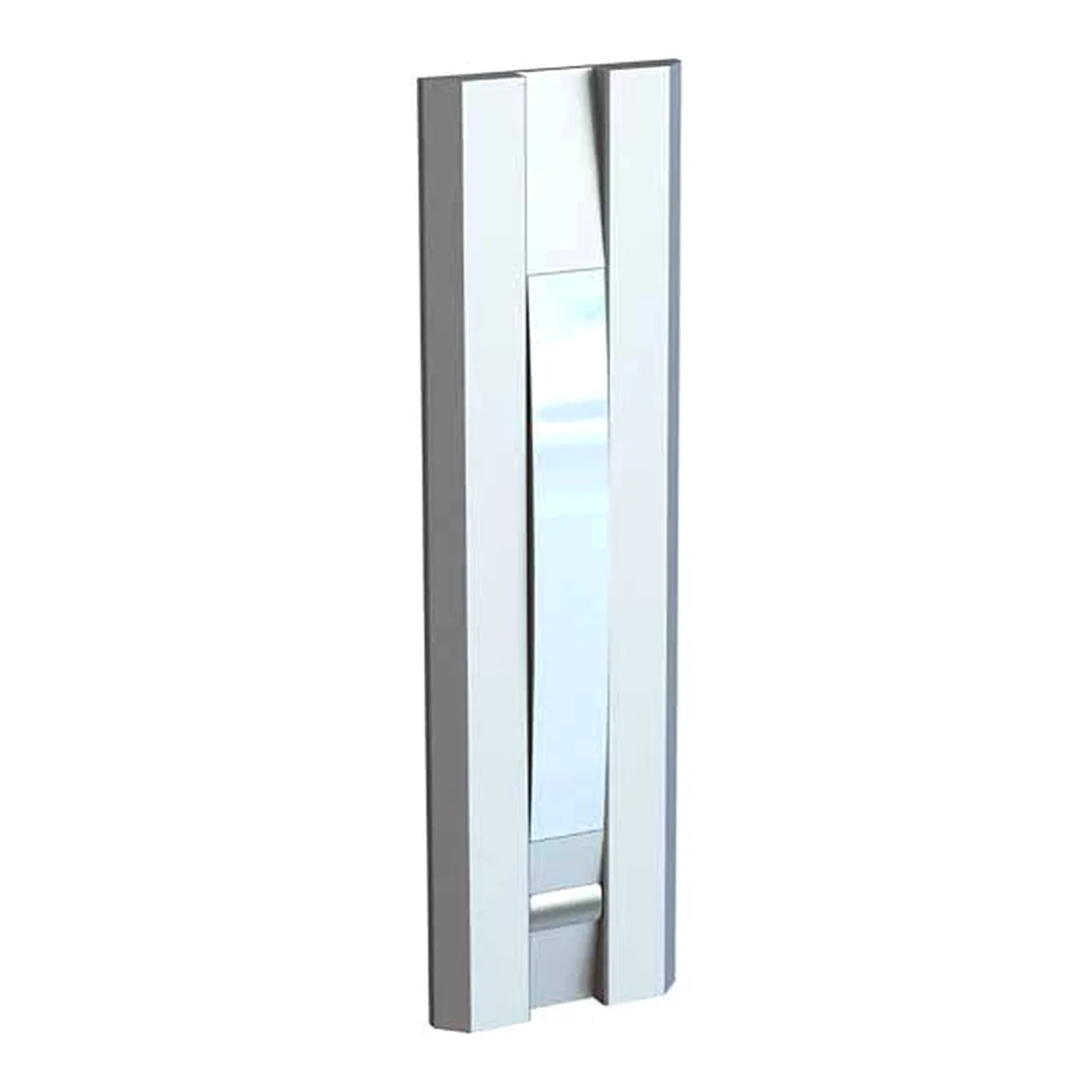 Indicatore luminoso Opera Profilo Design 55031 – rosso/verde con pulsante, argento
