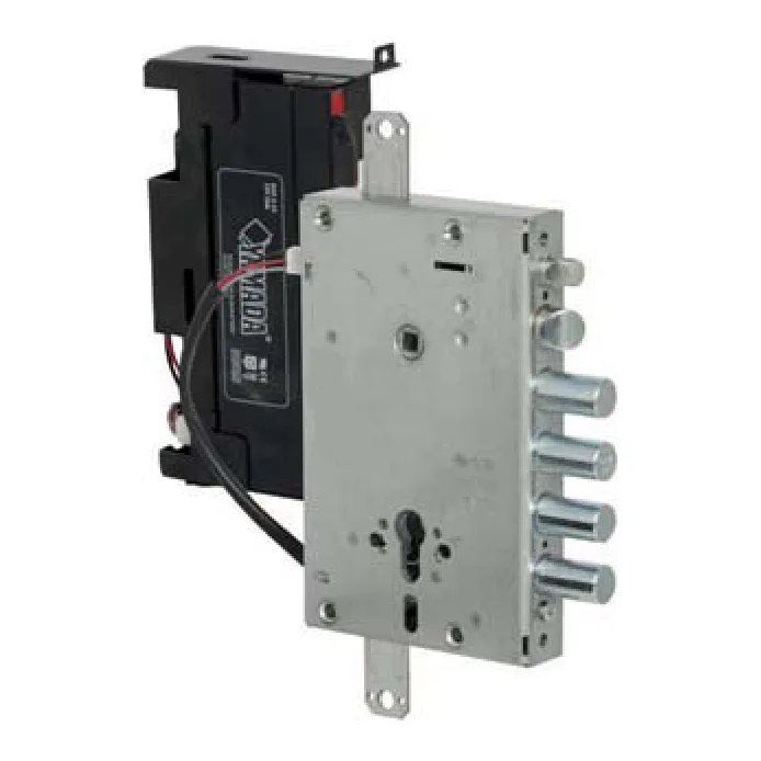 Serratura motorizzata CISA E-Volution E6515 per porte blindate – 4 catenacci