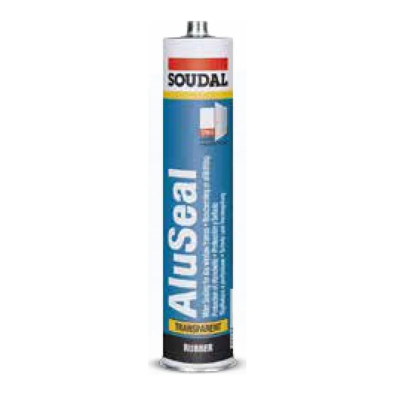 Sigillante per angoli in alluminio Soudal Aluseal – cartuccia 310 ml trasparente