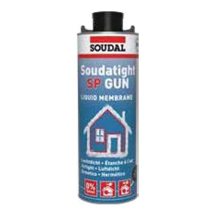 Membrana liquida Soudal Soudatight SP Gun barriera aria e vapore – 1 kg bianco